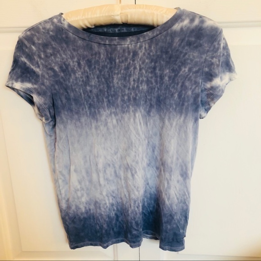 American Eagle blue ombre soft & sexy short sleeve